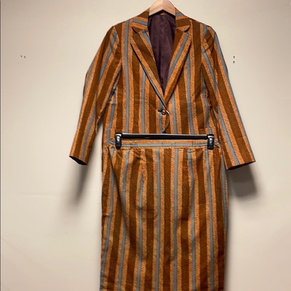 Authentic African Print Ladies Blazer with Skirt - Picture 2 of 5